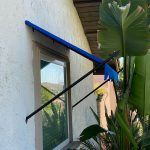 Residential Blue Spear Awning